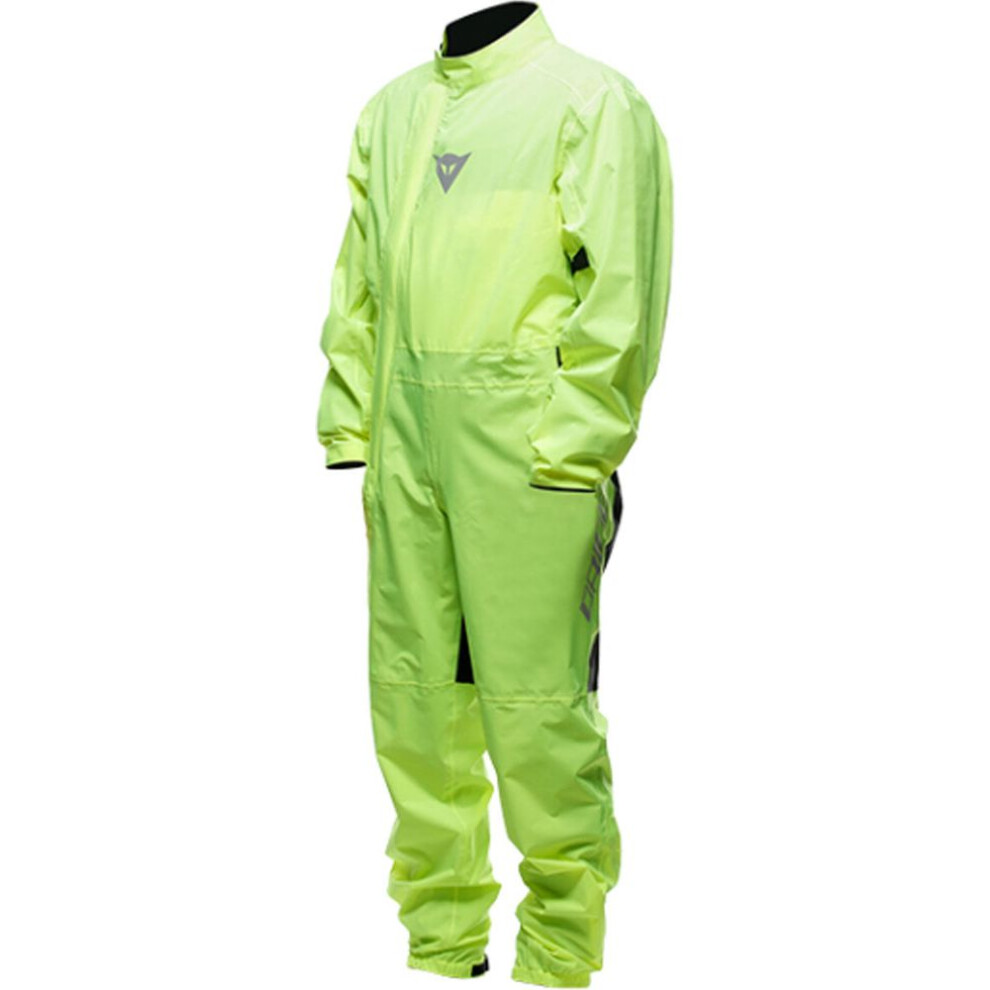 (S) Dainese Ultralight One Piece Rain Oversuit Fluo Yellow 8051019657305