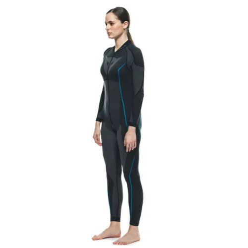 (M) Dainese Dry Ladies One Piece Base Layer Suit Grey 1