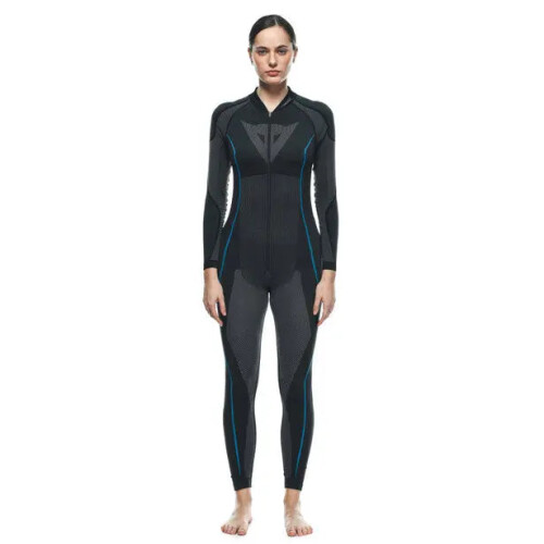 (M) Dainese Dry Ladies One Piece Base Layer Suit Grey 2
