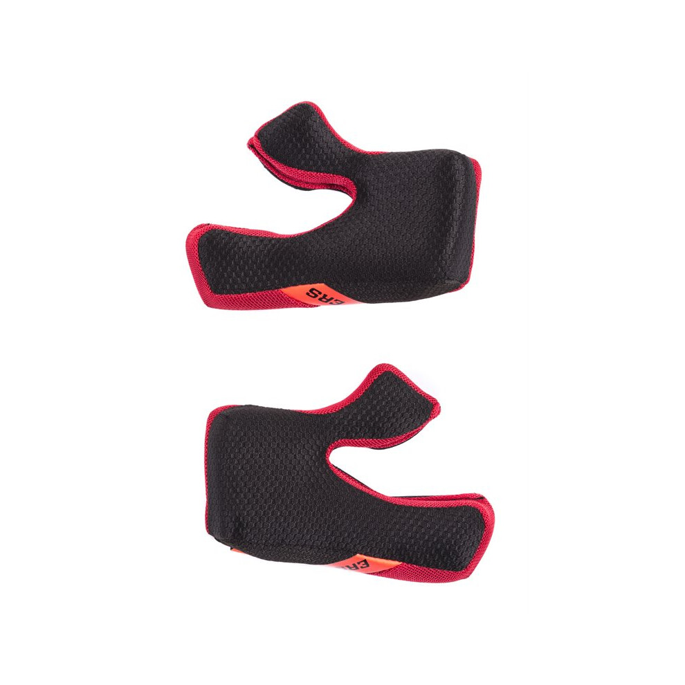 (M) Alpinestars Cheek Pad Set For S-M10 / S-M8 Regular Black 8033637973319