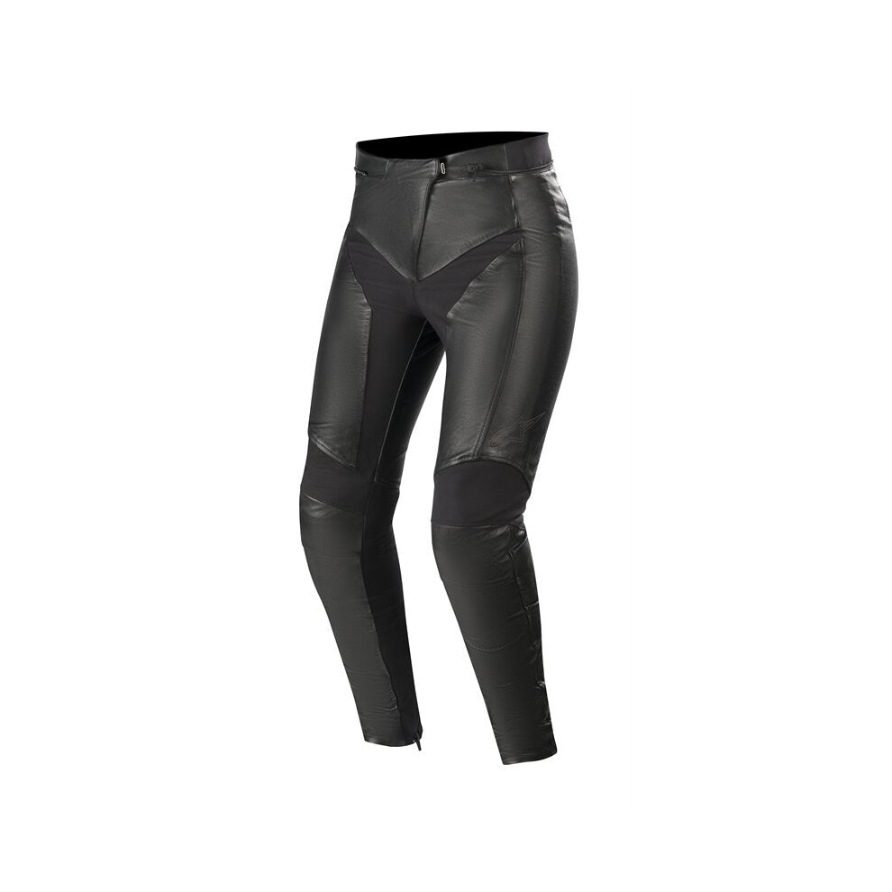 (44) Alpinestars Vika V2 Ladies Leather Trouser Black 8033637203683