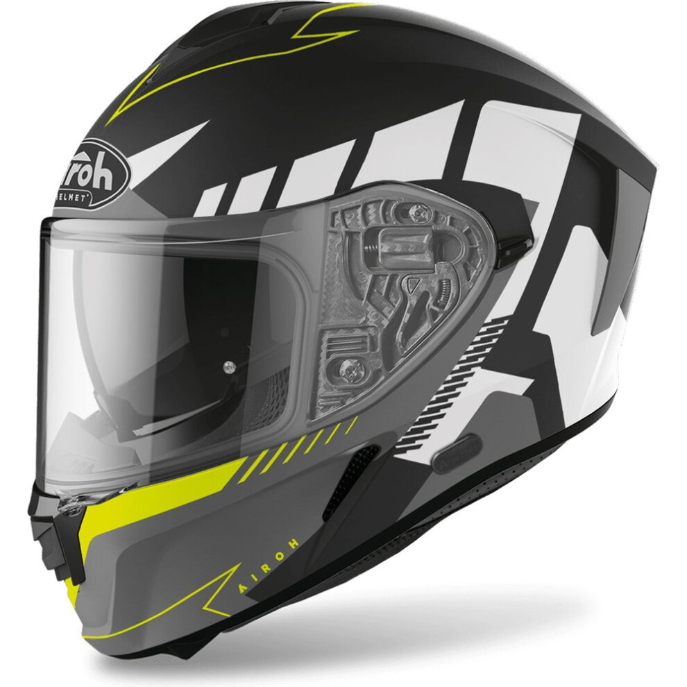 (Xxl) Airoh Spark Rise Full Face Helmet Matt Black 8029243331339