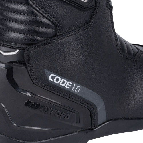 (EU 47) Oxford Code 1.0 Mid Dry2Dry Boots Stealth Black 1