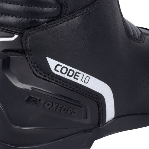 (EU 44) Oxford Code 1.0 Mid Dry2Dry Boots Black / White 1