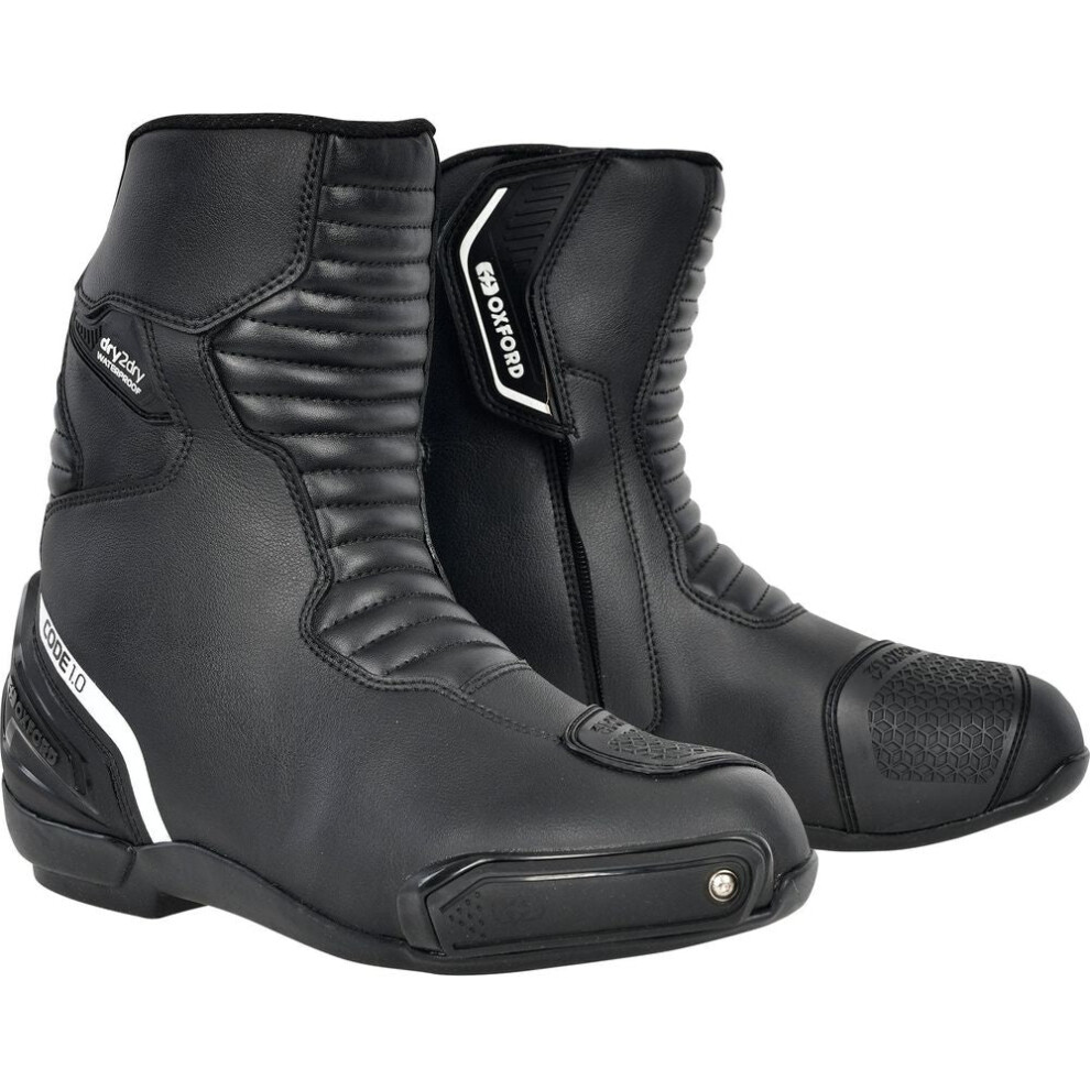 Oxford Products White,Black (Eu 45) Oxford Code 1.0 Mid Dry2dry Boots Black / White