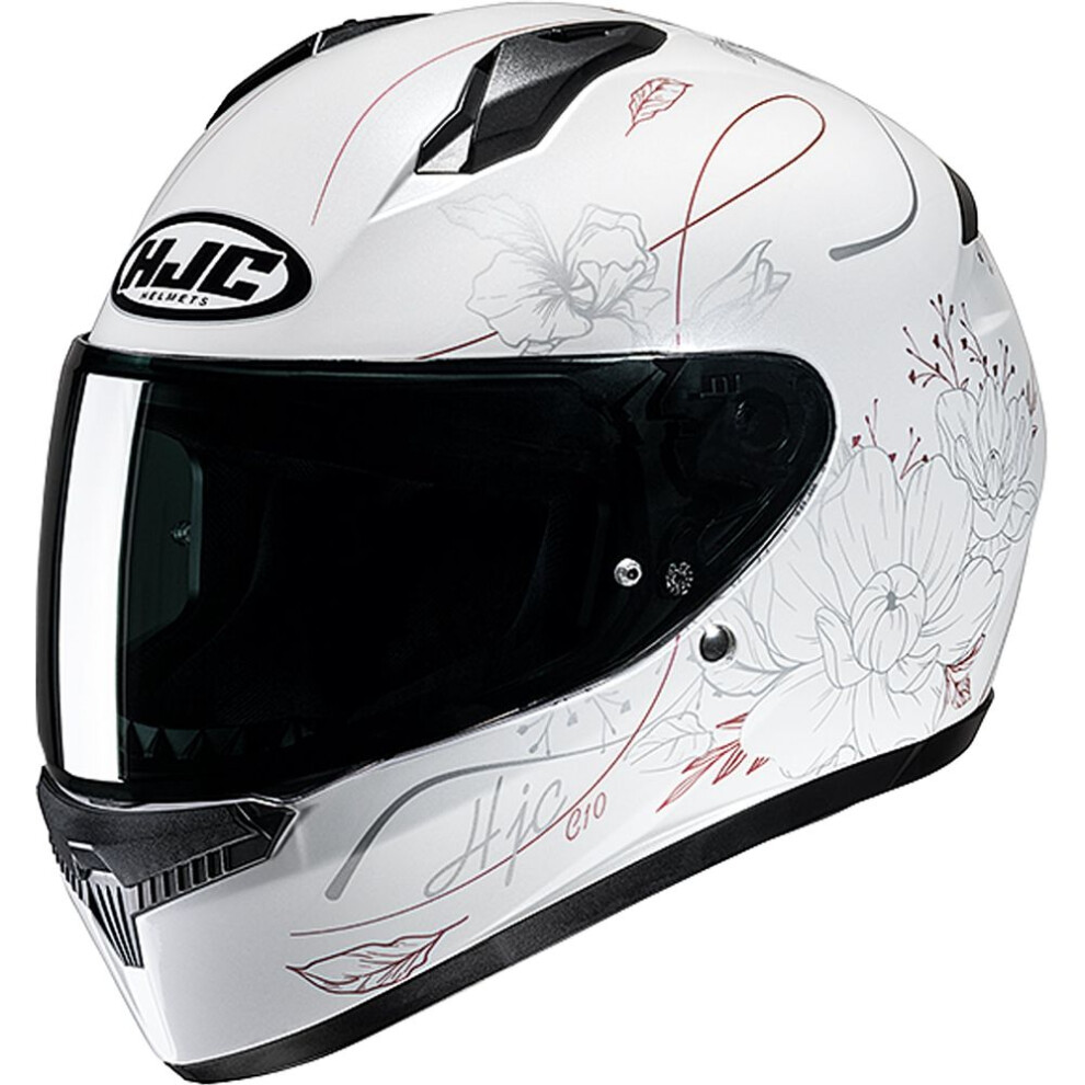 (M) Hjc C10 Epic Full Face Helmet Mc8 Pink 8804269384220
