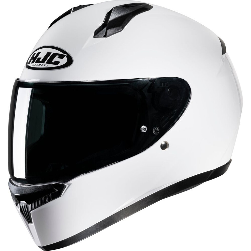 (S) Hjc C10 Full Face Helmet White 8804269365366