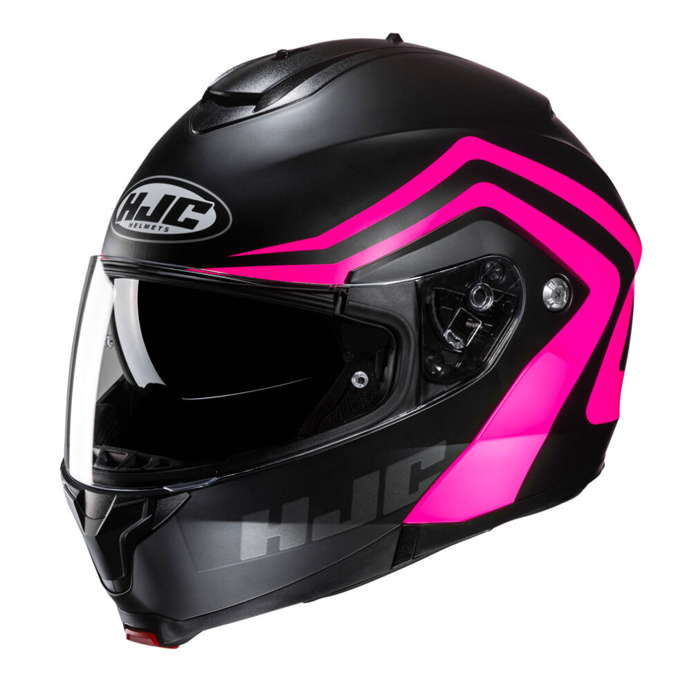 (S) Hjc C91n Nepos Flip-Up Helmet Mc8sf Pink 8804269452479