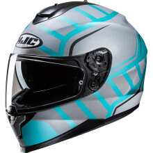 (M) HJC C70N Holt Full Face Helmet MC4SF White / Blue