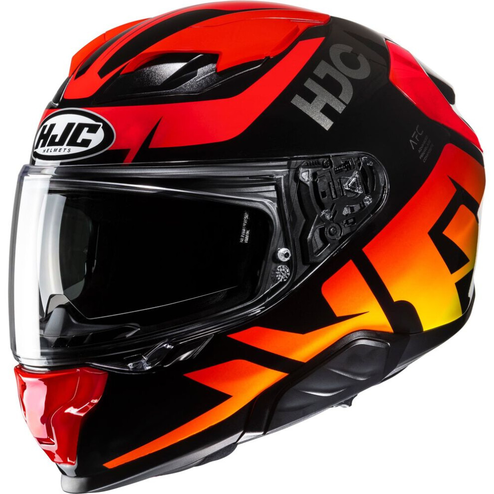 (Xs) Hjc F71 Bard Full Face Helmet Mc1 Red 8804269468159