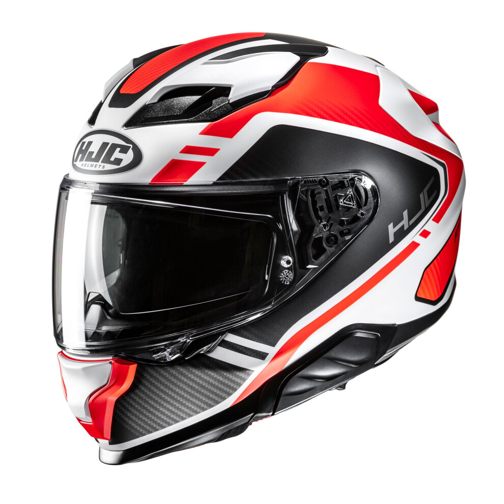 (M) Hjc F71 Tozz Full Face Helmet Mc6hsf Orange 8804269027417