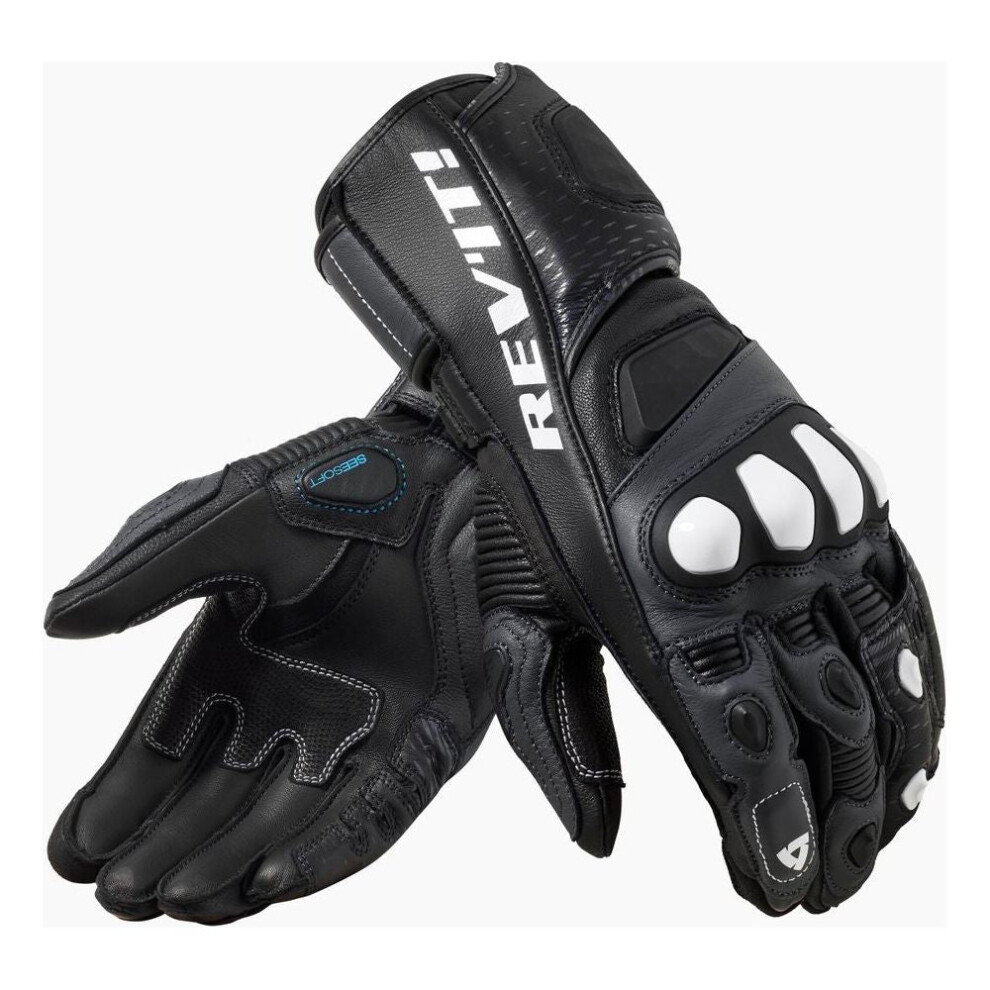 (XL) Revit Control Leather Gloves Black / Anthracite-image-OPC-PFTDV2K-NEW