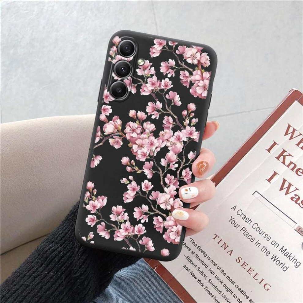 (as the picture, Samsung Galaxy A34 5G) Marble Butterfly Cat Patterned Phone Case For Samsung S24 S23 Ultra Plus A55 A54 A35 A34 A25 A24 A23 A15 A14 M