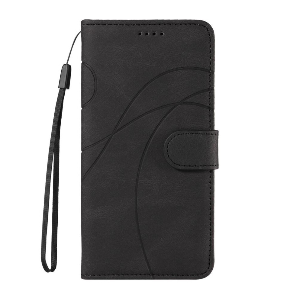 (black, for samsung A55 5G) A 55 35 25 15 Multifunctional Flip Lines Leather Case For Samsung A55 A35 A25 A15 A05s A54 A34 A73 Magnetic Wallet Card Slot Stand Phone Cover