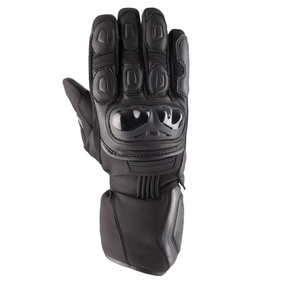 (XXL) Oxford Omega 1.0 Dry2Dry Leather Gloves Black-image-OPC-PFTF6MM-NEW