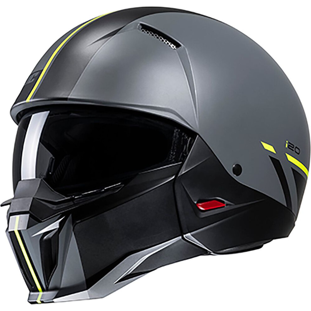 (Xl) Hjc I20 Batol Open Face Helmet Mc3hsf Yellow 8804269377789