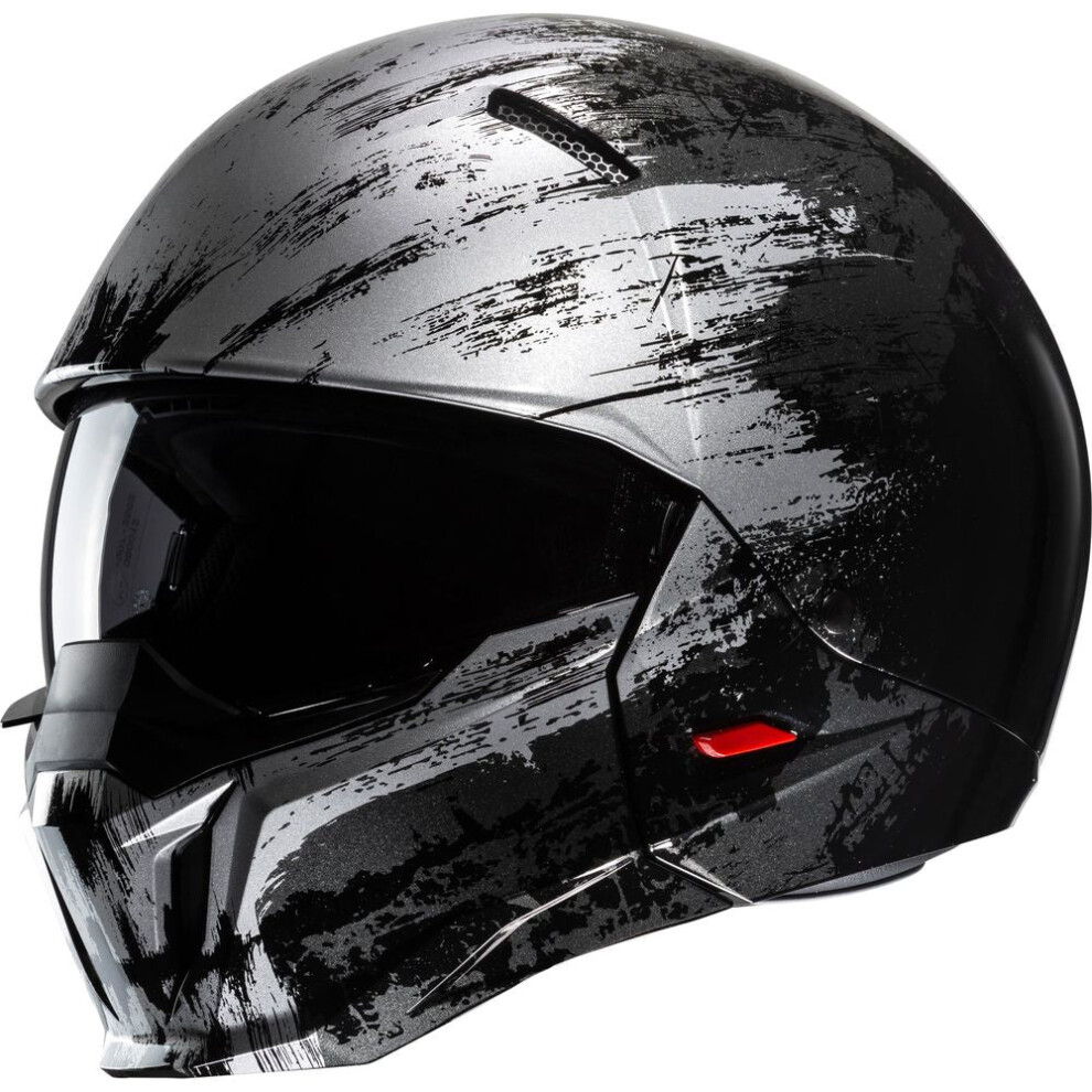 (L) HJC I20 Furia Open Face Helmet MC5 Black-image-OPC-PFTF7TF-NEW