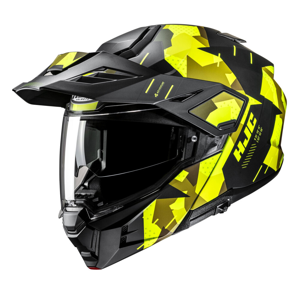 (S) HJC i80 Roki Adventure Helmet MC3HSF Yellow-image-OPC-PFTF8BD-NEW
