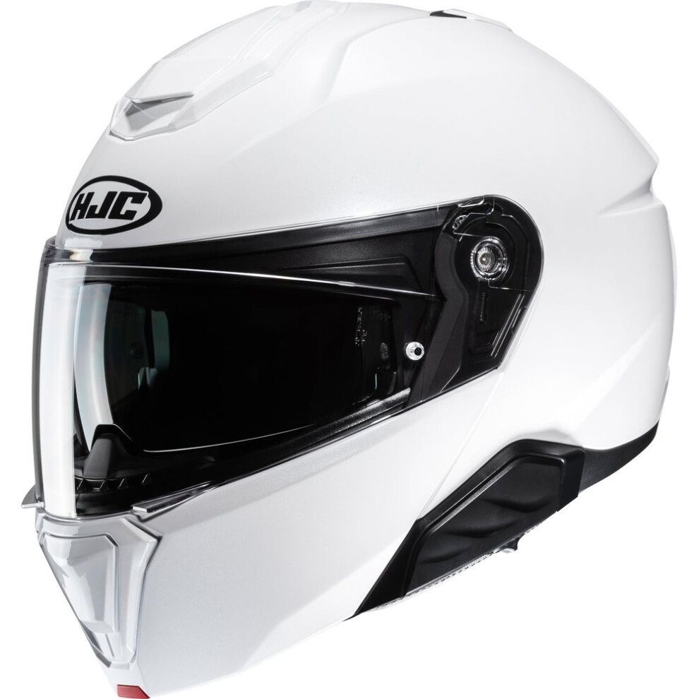 (Xxl) Hjc I91 Flip-Up Helmet Pearl White 8804269446355