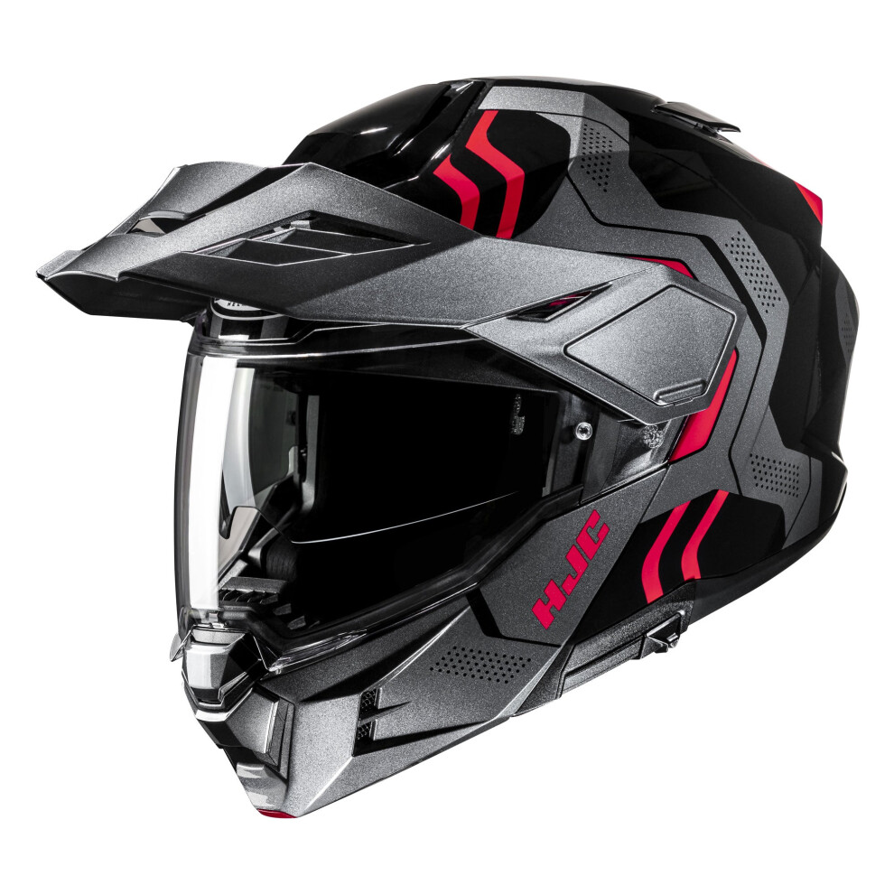(Xxl) Hjc I80 Velly Adventure Helmet Mc1 Red 8804269004661