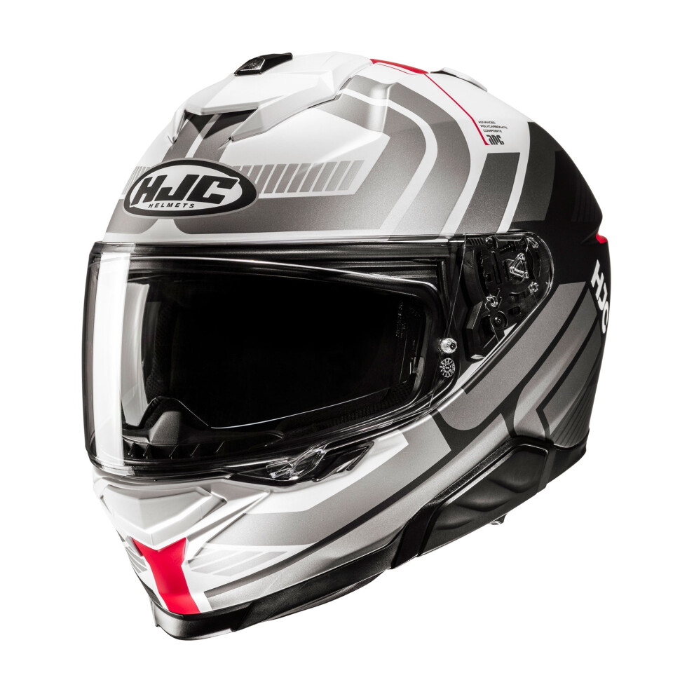(Xs) Hjc I71 Viz Full Face Helmet Mc1sf Red 8804269020920