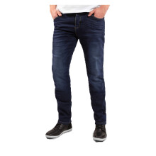 (32 (Long Leg)) John Doe Ironhead Riding Denim Jeans With XTM Fiber Used Dark Blue