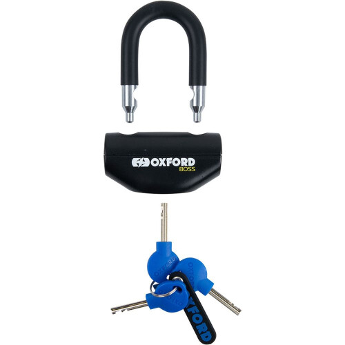 (12mm x 1.5m) Oxford Boss Chain Lock Black