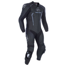 (XXL) Oxford Stradale One Piece Leather Suit Stealth Black