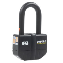 (12mm x 2.0m) Oxford Boss Alarm 16mm Chain Lock Black