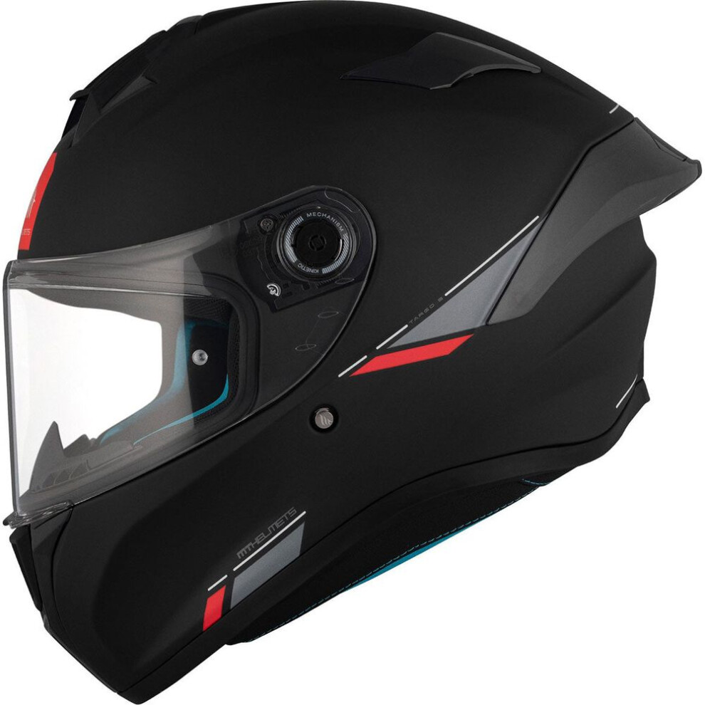 (S) MT Targo S Solid ECE-22.06 Full Face Helmet Matt Black-image-OPC-PFTFBXN-NEW