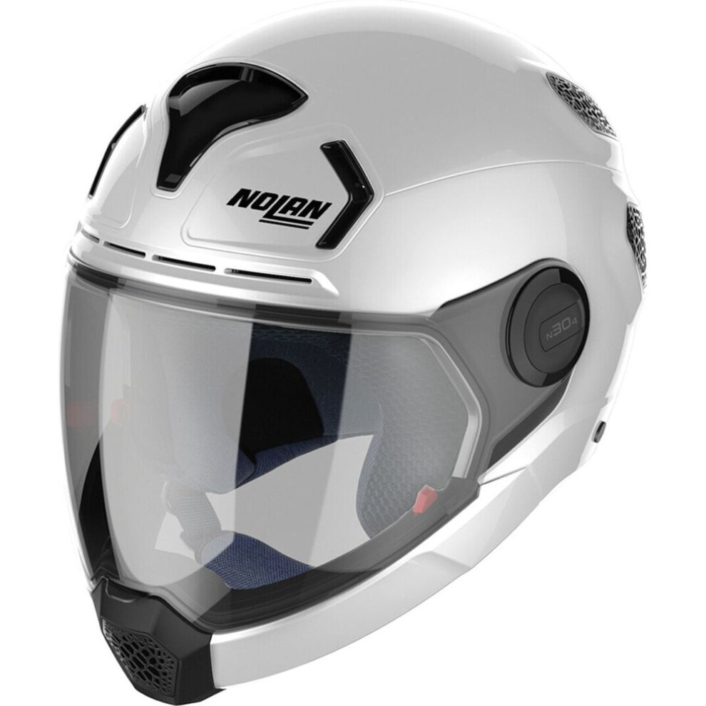(XS) Nolan N30-4 VP Classic Hybrid Helmet Metal White-image-OPC-PFTFDFM-NEW