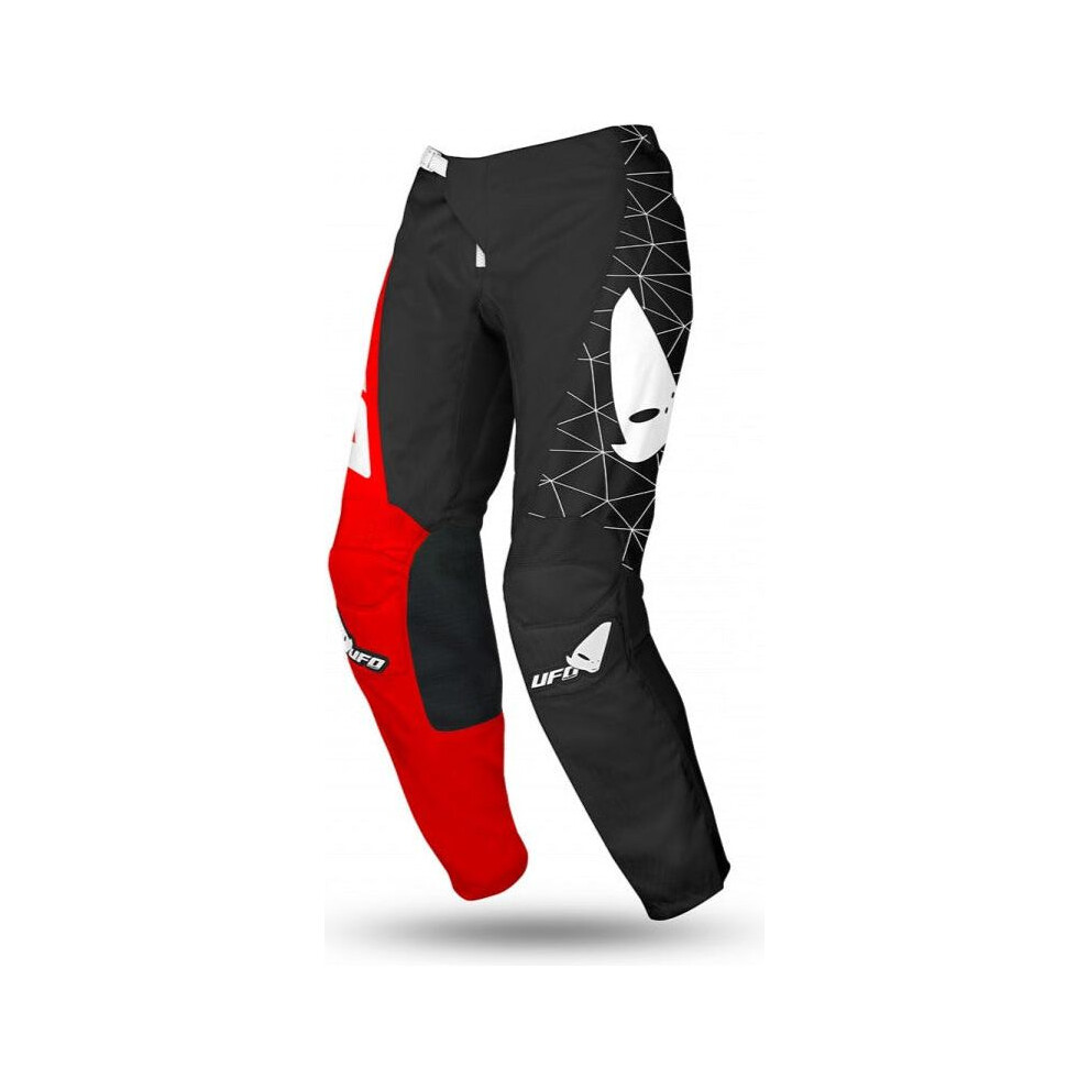 (UK 34) UFO Tecno MX Trouser Black / Red-image-OPC-PFTFFJP-NEW