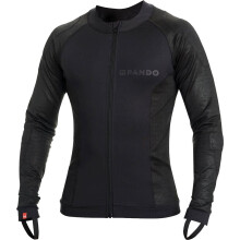 (M) Pando Moto Shell UH 03 Uni AA Protective Base Layer Shirt Black