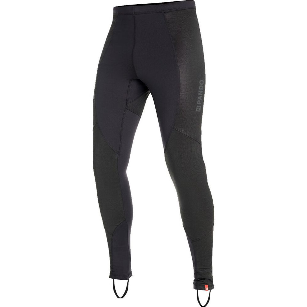 (Xxl) Pando Moto Skin Uh Aaa Protective Base Layer Leggings Black 785104956988