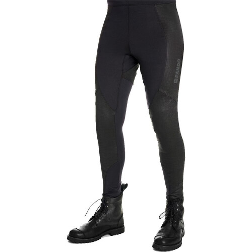 (S) Pando Moto Skin UH AAA Protective Base Layer Leggings Black 1