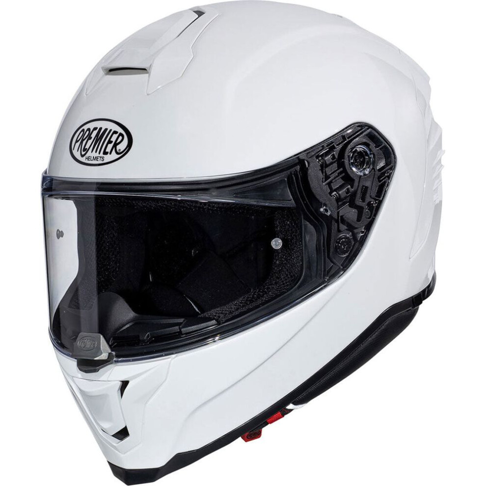 (S) Premier Hyper U8 Full Face Helmet White