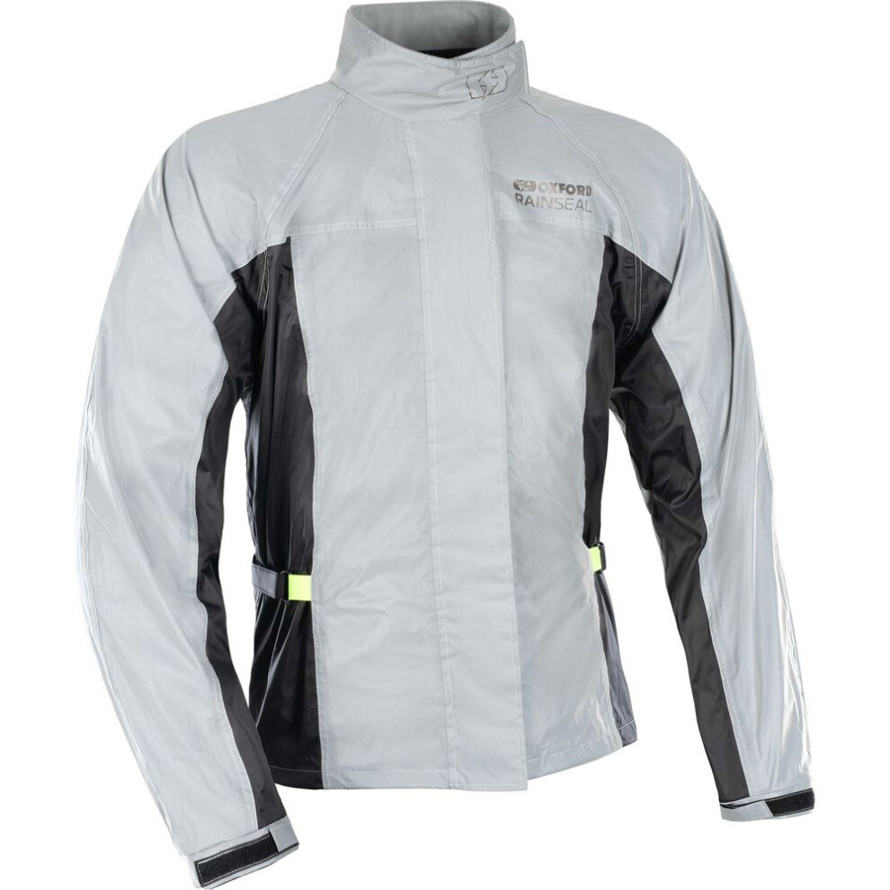 (4Xl) Oxford Rainseal Over Jacket Bright Reflective 5030009437960