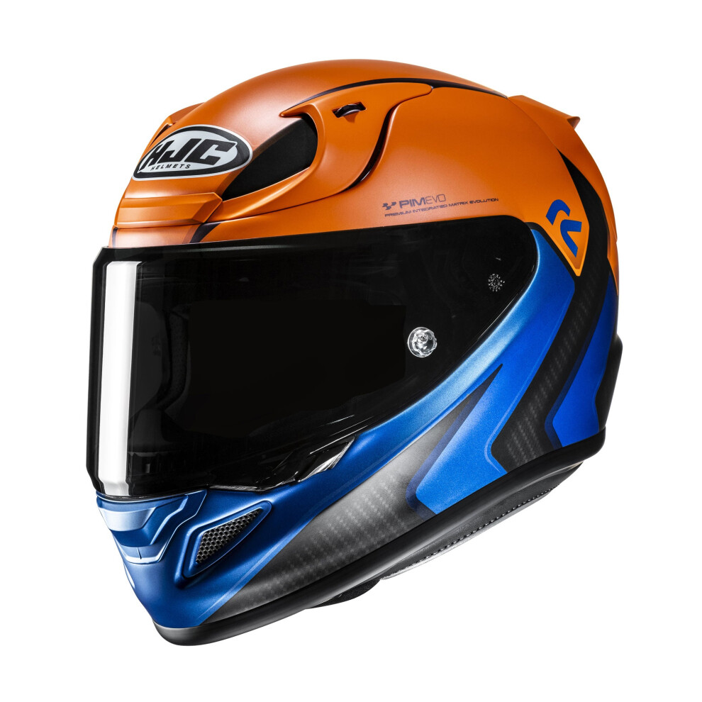 (Xxl) Hjc Rpha 12 Kos Full Face Helmet Mc27sf Blue / Orange Blue,Orange 8804269043233