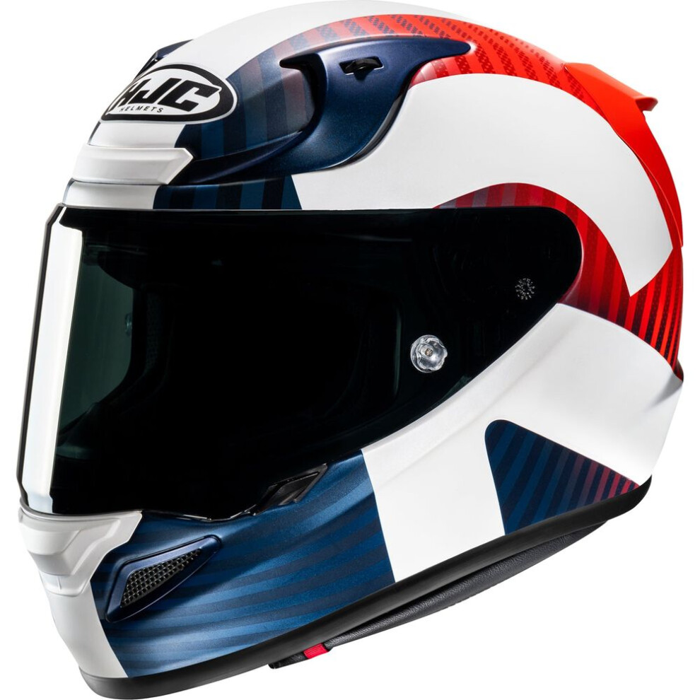 (XXL) HJC RPHA 12 Ottin Full Face Helmet MC21SF Red / White / Blue-image-OPC-PFTFKXD-NEW