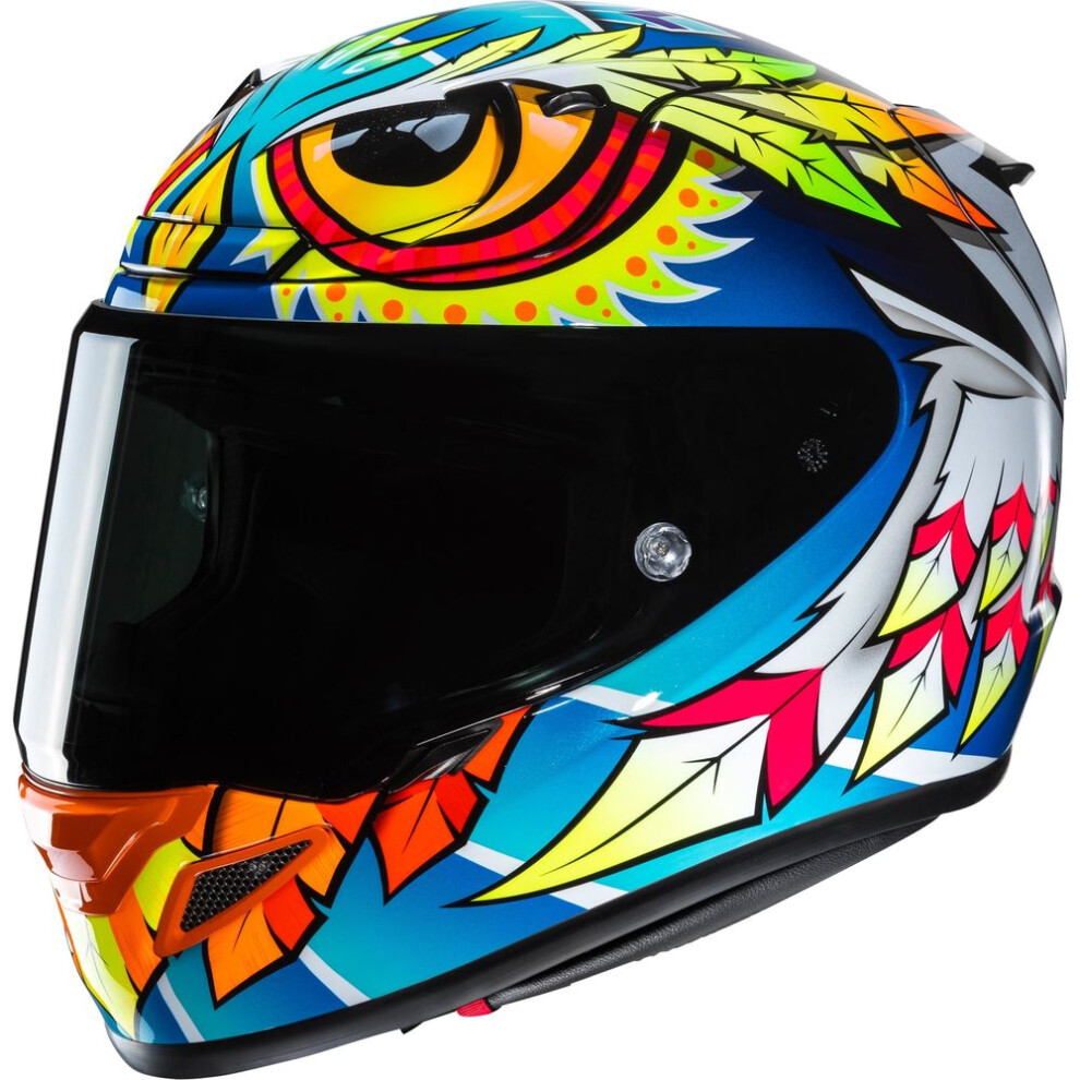 (XS) HJC RPHA 12 Spasso Full Face Helmet MC3H Blue-image-OPC-PFTFKYH-NEW