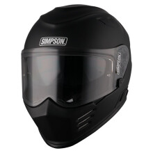 (3XL) Simpson Venom Solid ECE 22.06 Full Face Helmet Matt Black