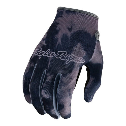 (XL) Troy Lee Designs Flowline Textile Gloves Plot Charcoal