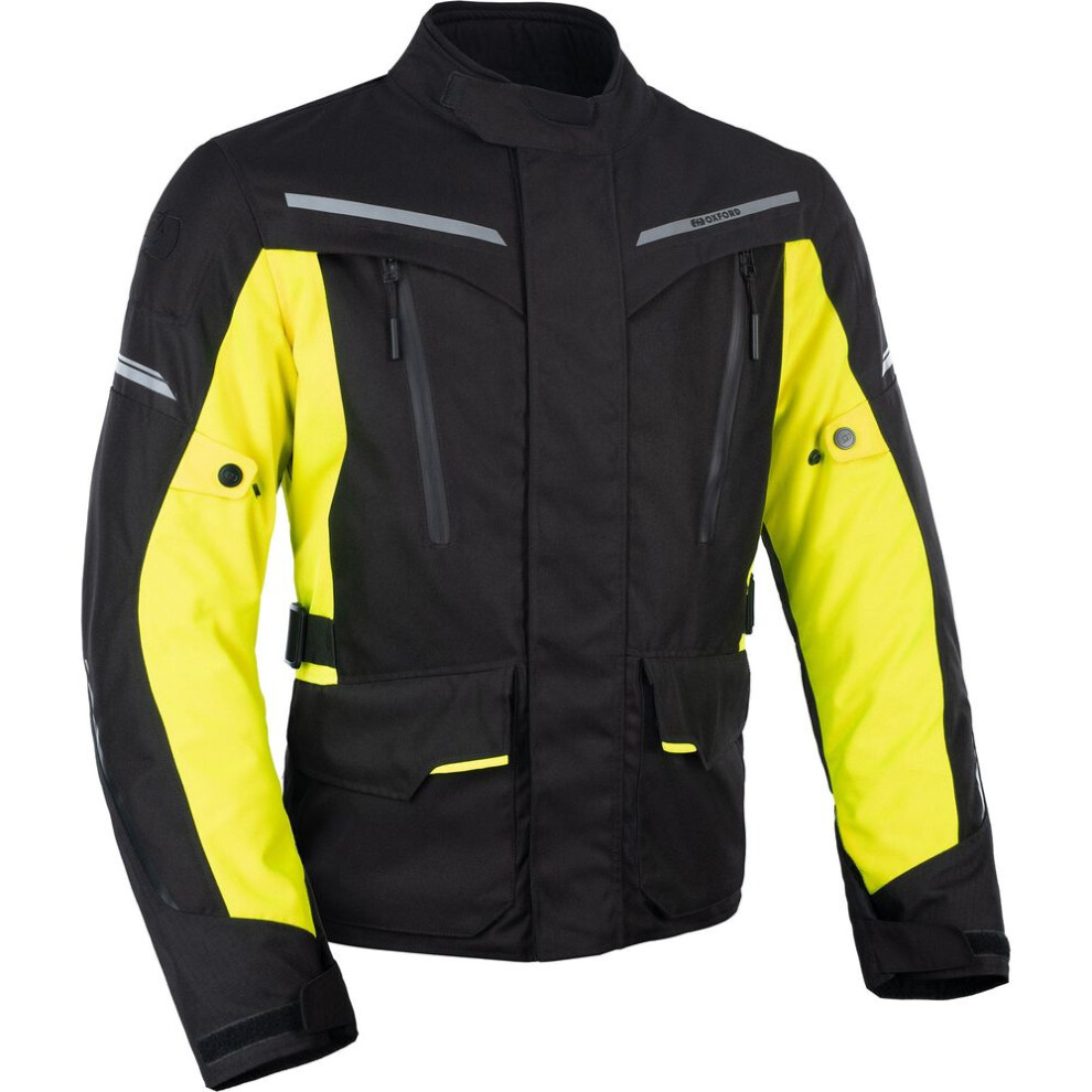 (S) Oxford Metro 2.0 Textile Jacket Black / Fluo Yellow Black,Yellow 5030009029479