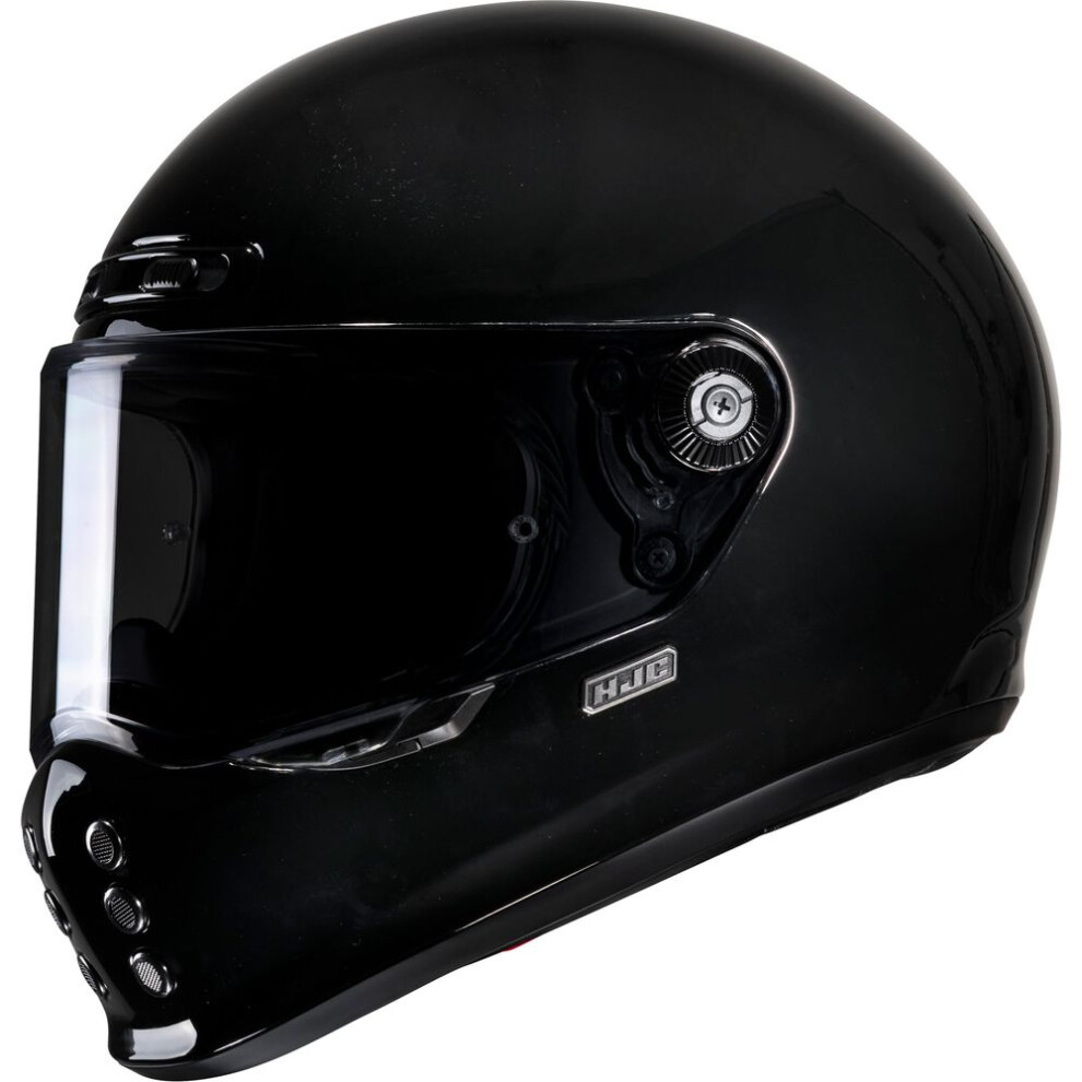 (Xl) Hjc V10 Full Face Helmet Black 8804269424681