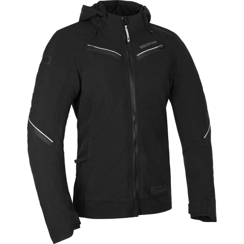 (10) Oxford Mondial Street Dry2dry Ladies Textile Jacket Black 5030009439926