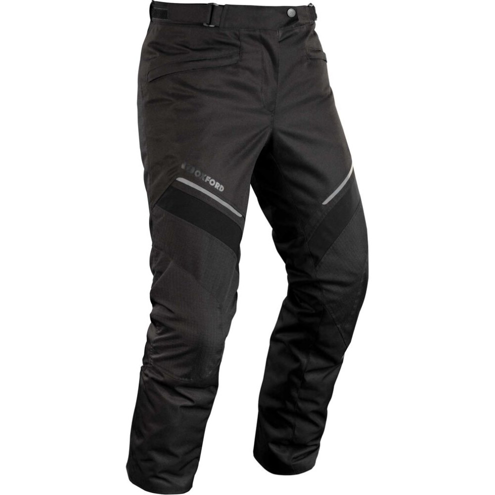 (18 (Short Leg)) Oxford Dakota 3.0 Ladies Textile Trouser Stealth Black 5030009409417