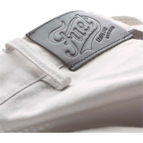 (40) Fuel Rally Raid Textile Trouser White 2