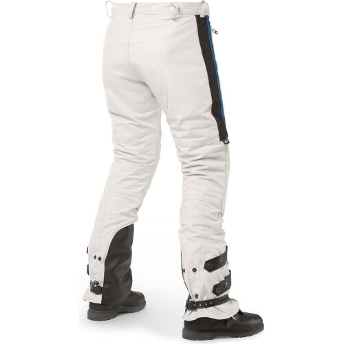 (40) Fuel Rally Raid Textile Trouser White 1