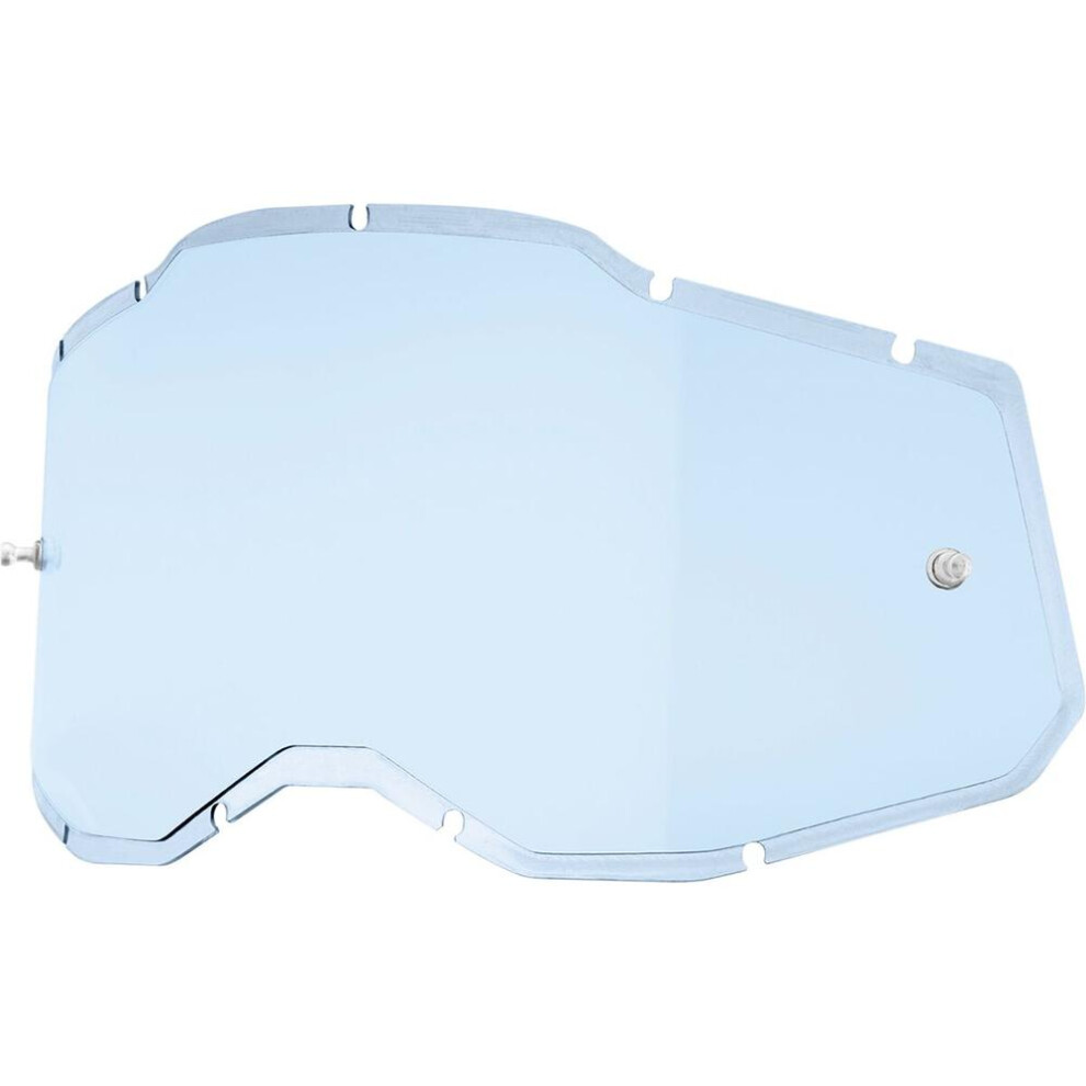 100% Accuri 2 / Racecraft 2 / Strata 2 Goggle Injected Lens Blue 841269168588