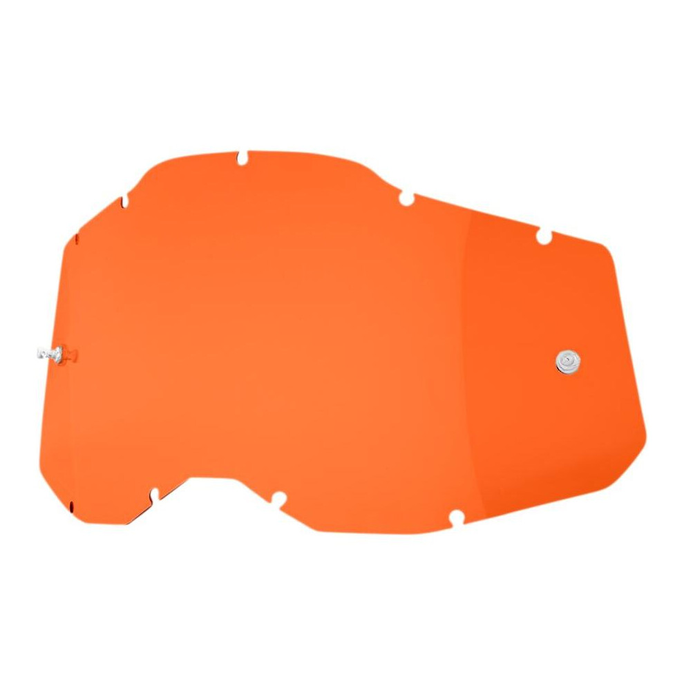 100% Accuri 2 / Racecraft 2 / Strata 2 Goggle Lens Orange 196261003178